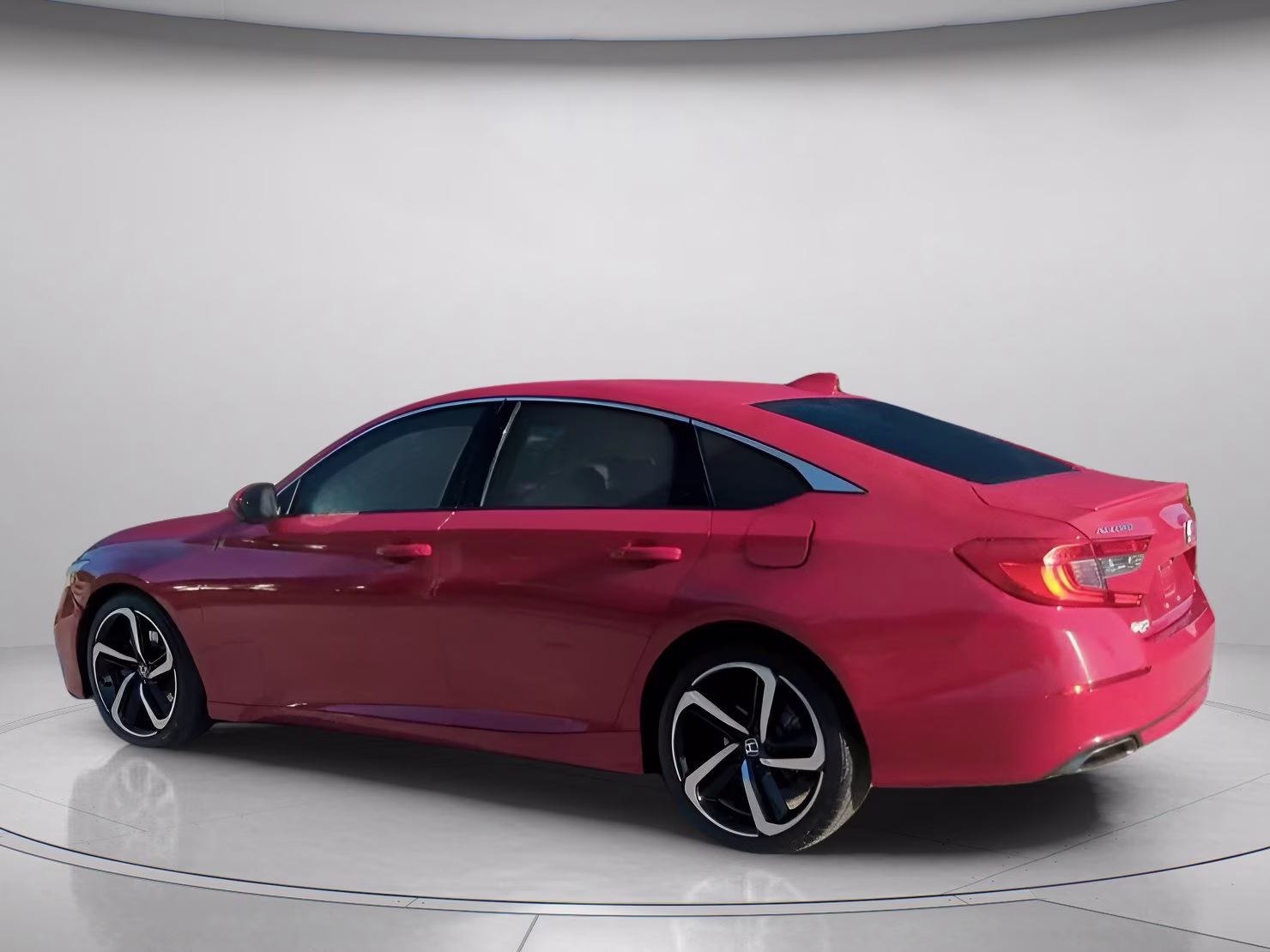 2019 San Marino Red Honda Accord Sedan Sport 1.5T FWD Sedan
