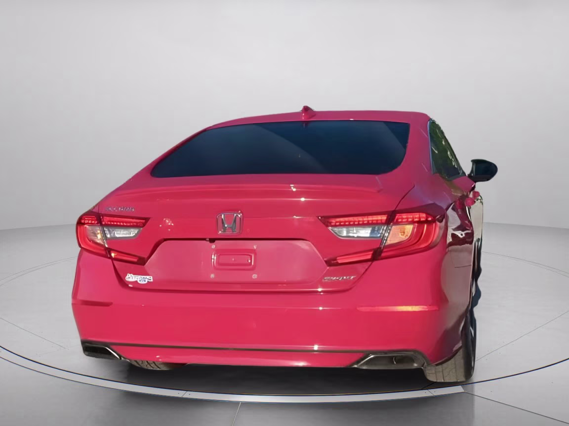 2019 San Marino Red Honda Accord Sedan Sport 1.5T FWD Sedan