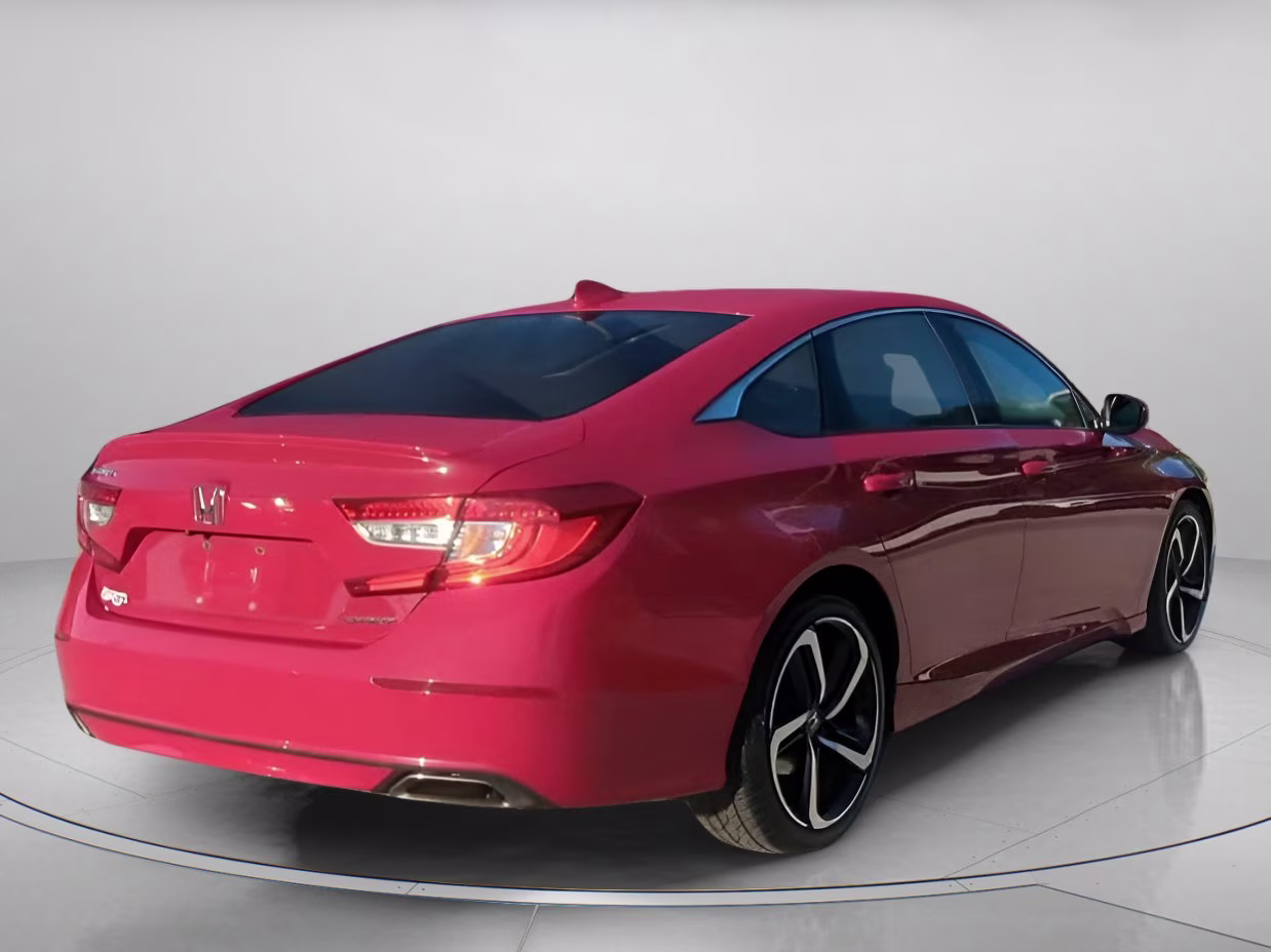 2019 San Marino Red Honda Accord Sedan Sport 1.5T FWD Sedan