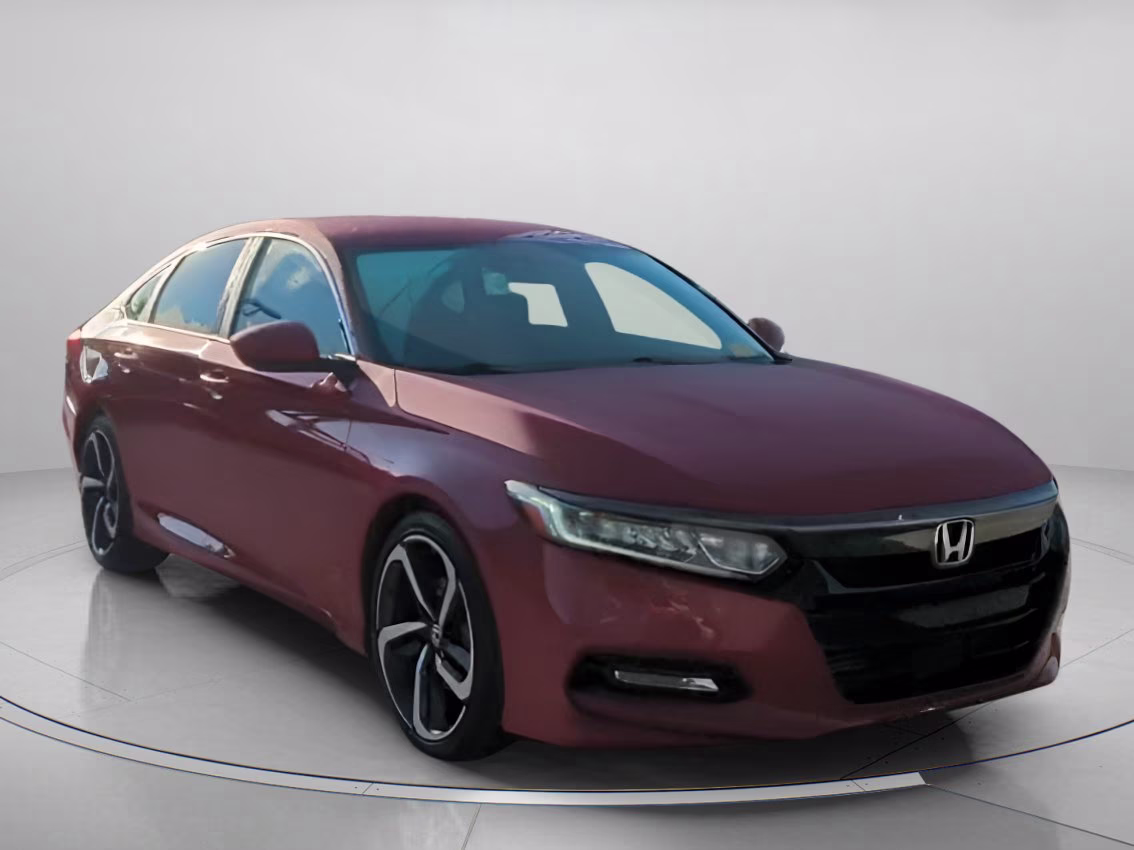 2019 San Marino Red Honda Accord Sedan Sport 1.5T FWD Sedan