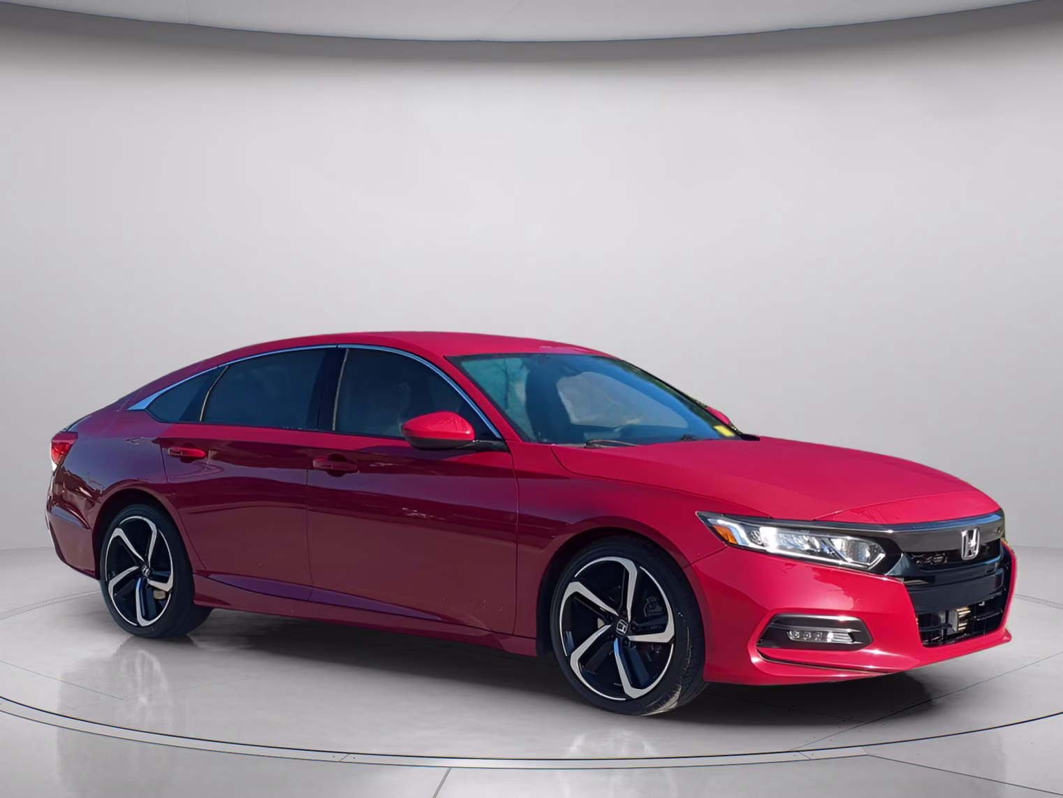 2019 San Marino Red Honda Accord Sedan Sport 1.5T FWD Sedan