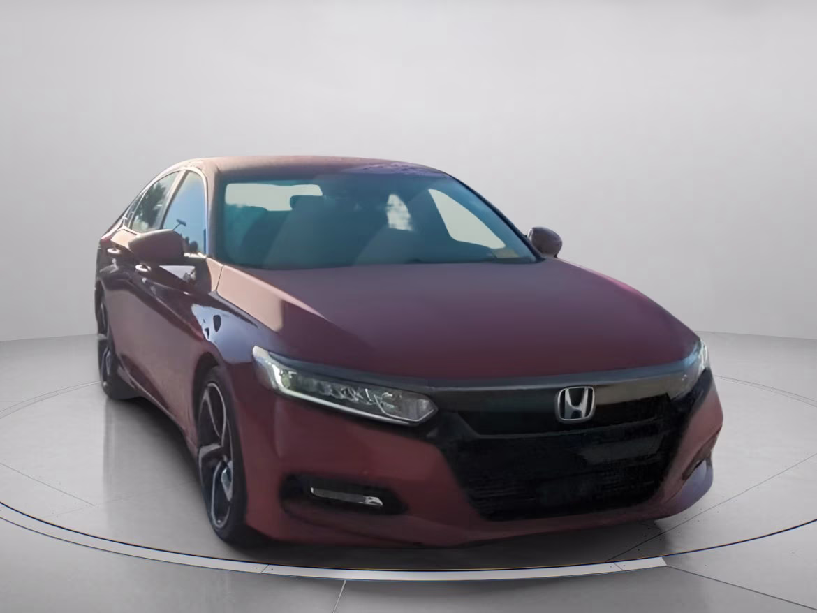 2019 San Marino Red Honda Accord Sedan Sport 1.5T FWD Sedan