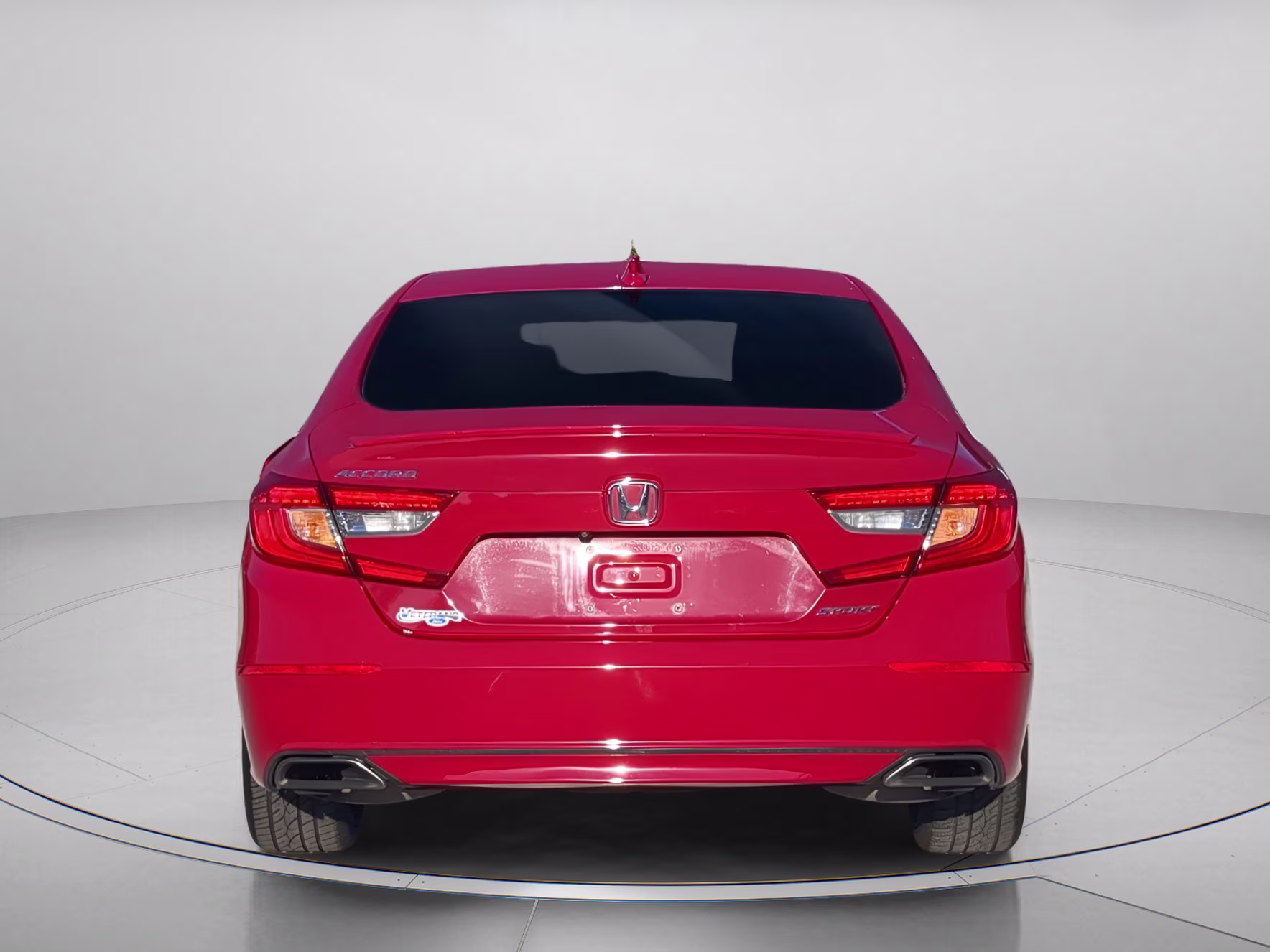 2019 San Marino Red Honda Accord Sedan Sport 1.5T FWD Sedan