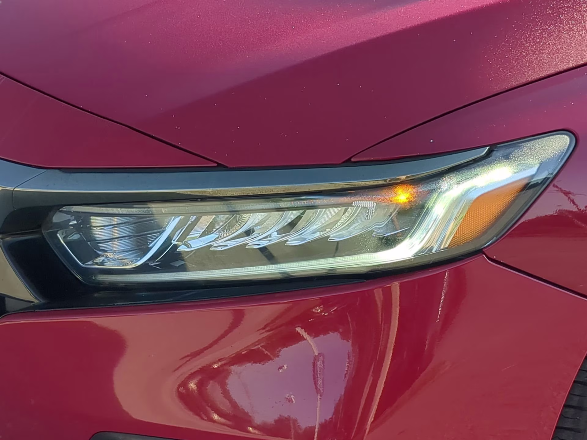 2019 San Marino Red Honda Accord Sedan Sport 1.5T FWD Sedan