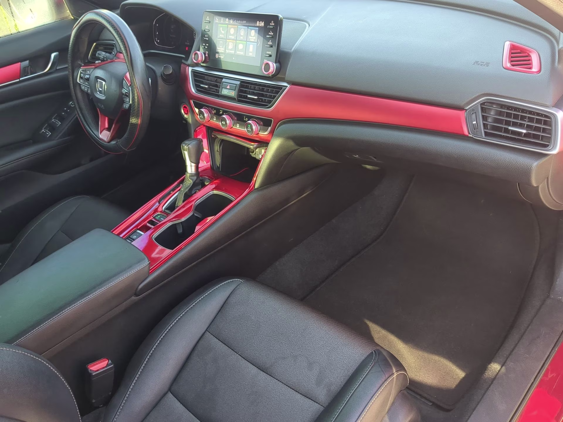 2019 San Marino Red Honda Accord Sedan Sport 1.5T FWD Sedan