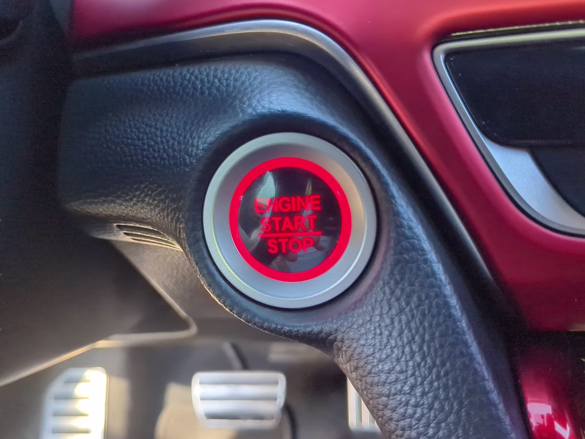 2019 San Marino Red Honda Accord Sedan Sport 1.5T FWD Sedan