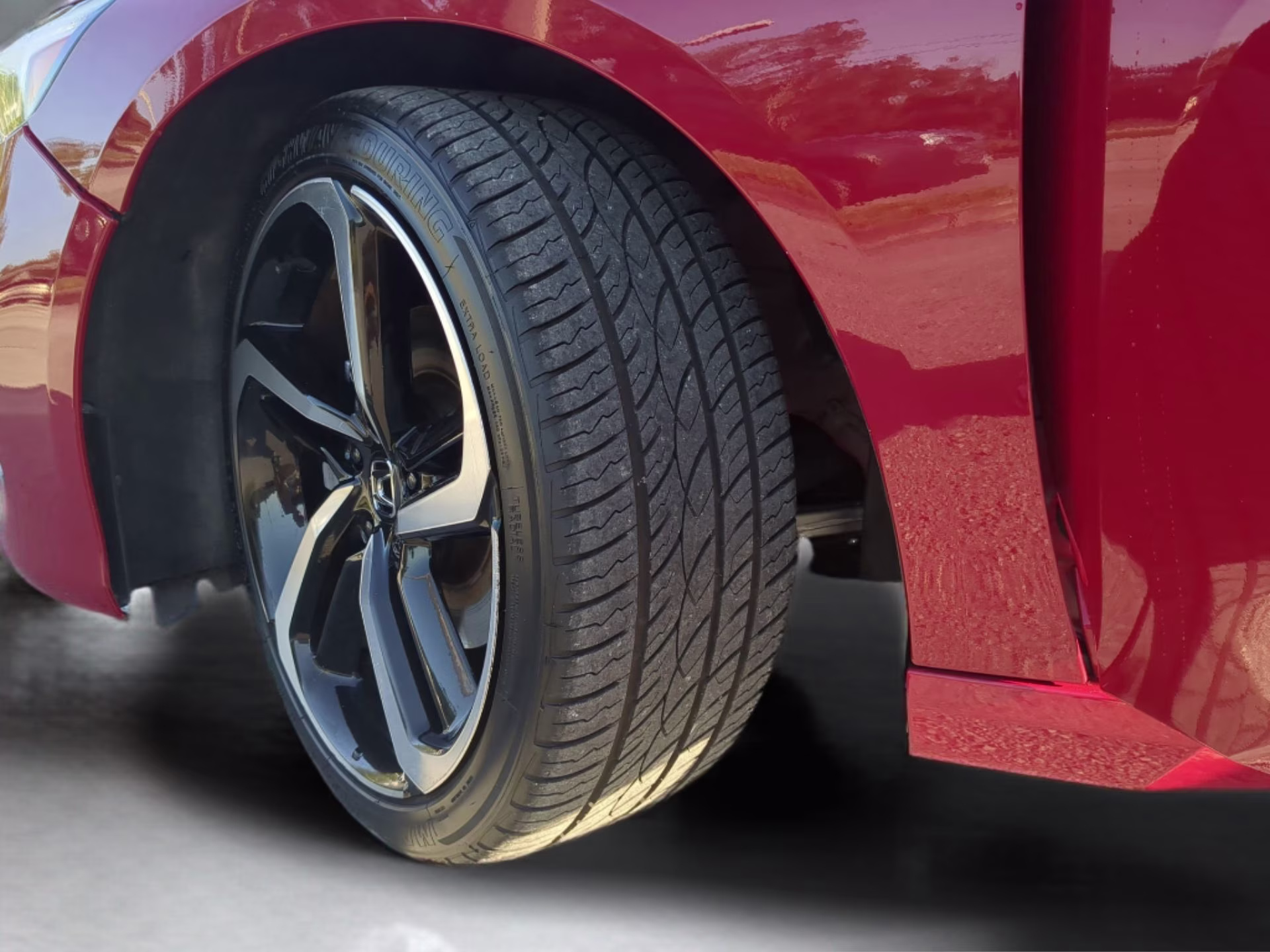 2019 San Marino Red Honda Accord Sedan Sport 1.5T FWD Sedan