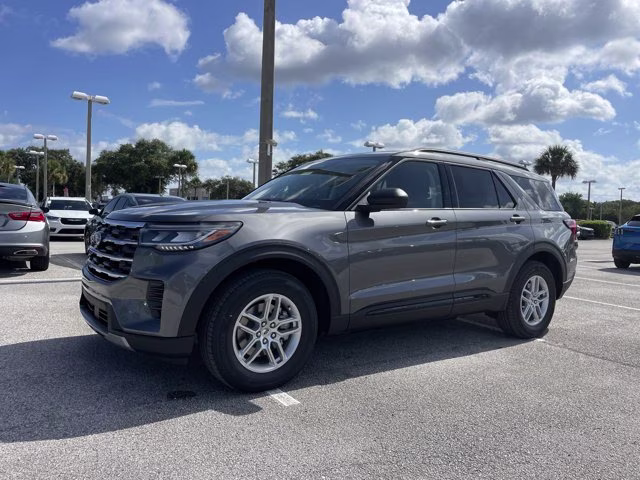 2026 Carbonized Gray Metallic Ford Explorer Active w/200A Pkg RWD SUV