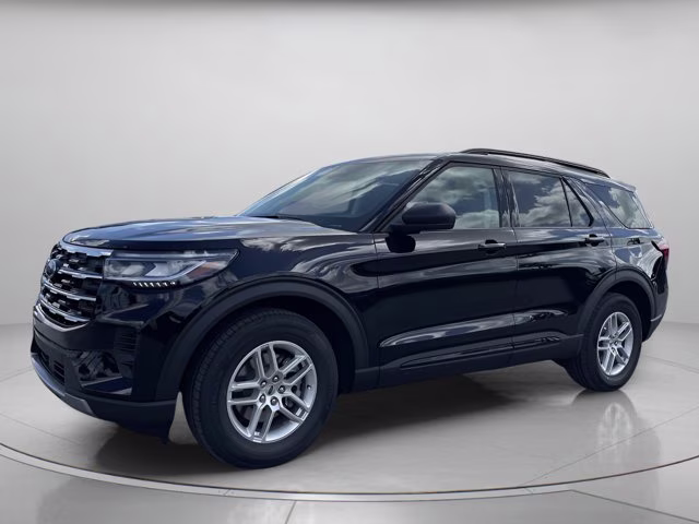 2026 Agate Black Metallic Ford Explorer Active RWD SUV