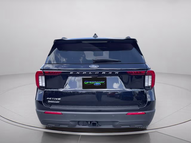 2026 Agate Black Metallic Ford Explorer Active RWD SUV