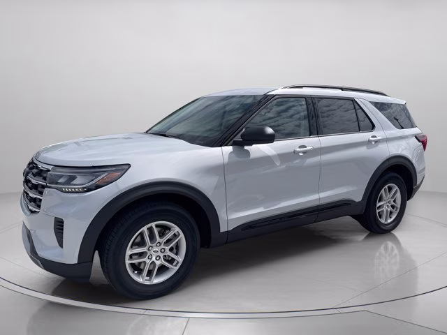 2026 Space White Metallic Ford Explorer Active RWD SUV