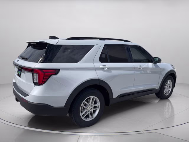 2026 Space White Metallic Ford Explorer Active RWD SUV