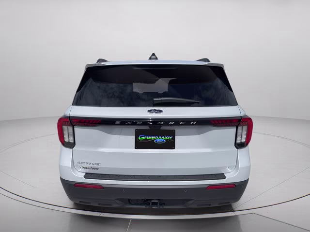 2026 Space White Metallic Ford Explorer Active RWD SUV