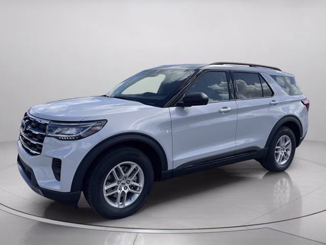 2026 Space White Metallic Ford Explorer Active RWD SUV
