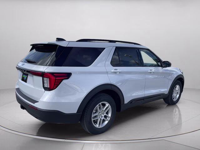 2026 Space White Metallic Ford Explorer Active RWD SUV