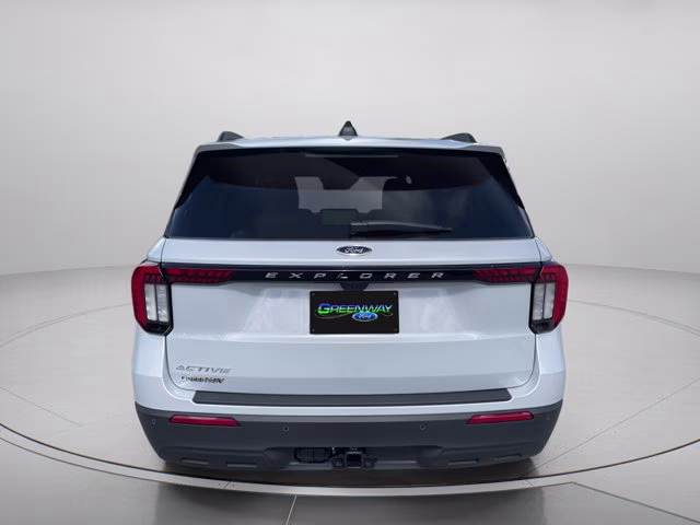 2026 Space White Metallic Ford Explorer Active RWD SUV
