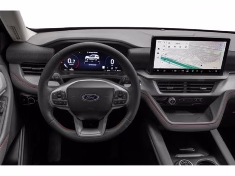 2026 Space White Metallic Ford Explorer Active RWD SUV