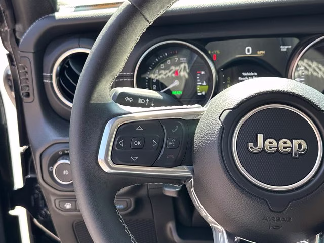 2023 Black Jeep Wrangler 4xe Sahara 4X4 Convertible
