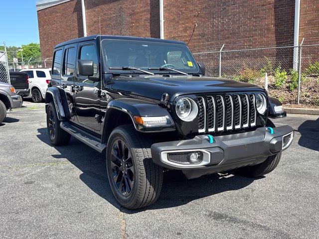 2023 Black Jeep Wrangler 4xe Sahara 4X4 Convertible