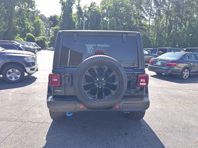 2023 Black Jeep Wrangler 4xe Sahara 4X4 Convertible