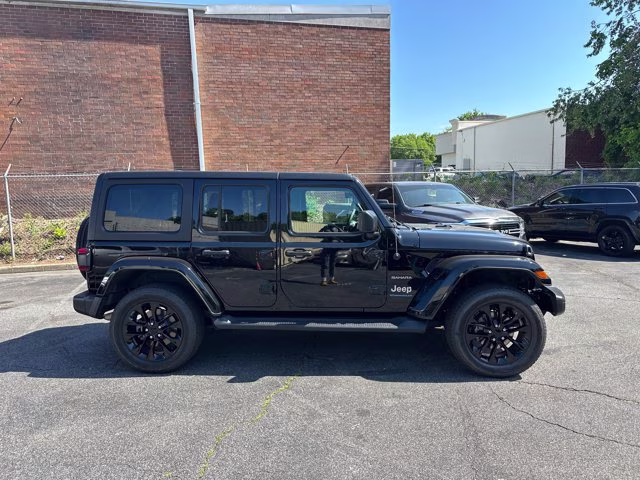 2023 Black Jeep Wrangler 4xe Sahara 4X4 Convertible