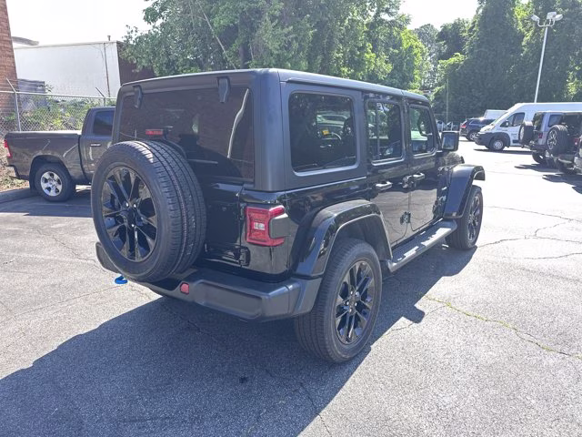 2023 Black Jeep Wrangler 4xe Sahara 4X4 Convertible
