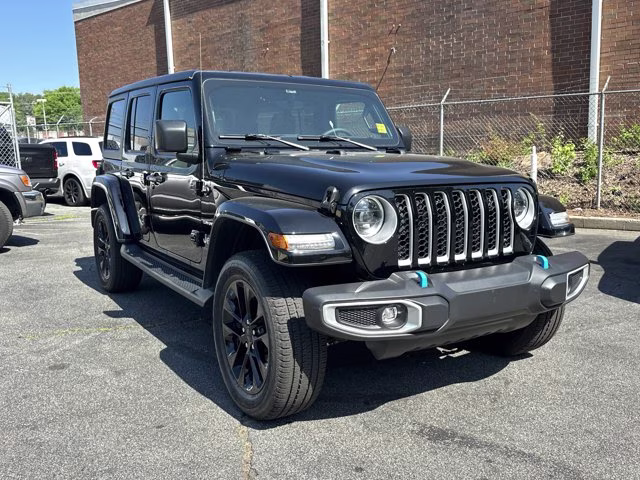 2023 Black Jeep Wrangler 4xe Sahara 4X4 Convertible