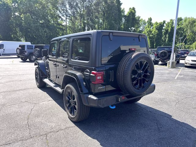 2023 Black Jeep Wrangler 4xe Sahara 4X4 Convertible