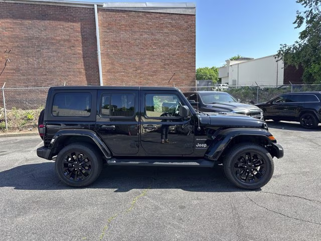 2023 Black Jeep Wrangler 4xe Sahara 4X4 Convertible