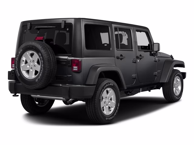 2017 Granite Crystal Metallic Clearcoat Jeep Wrangler Unlimited Sport 4X4 SUV