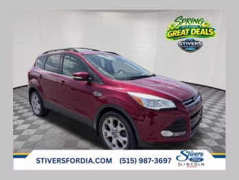2013 Ruby Red Ford Escape SEL 4X4 SUV
