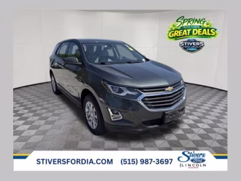 2018 Nightfall Gray Metallic Chevrolet Equinox LS AWD SUV