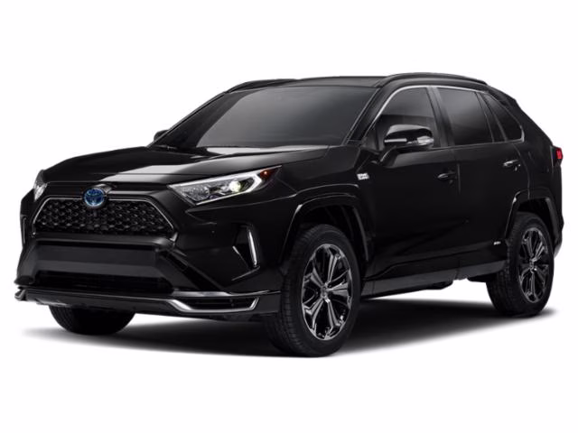 2021 Midnight Black Metallic Toyota RAV4 Prime SE AWD SUV