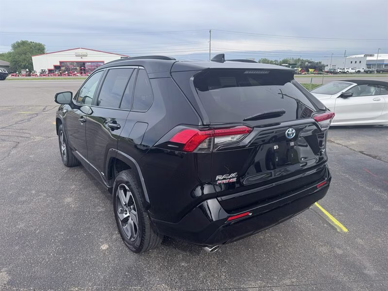 2021 Midnight Black Metallic Toyota RAV4 Prime SE AWD SUV