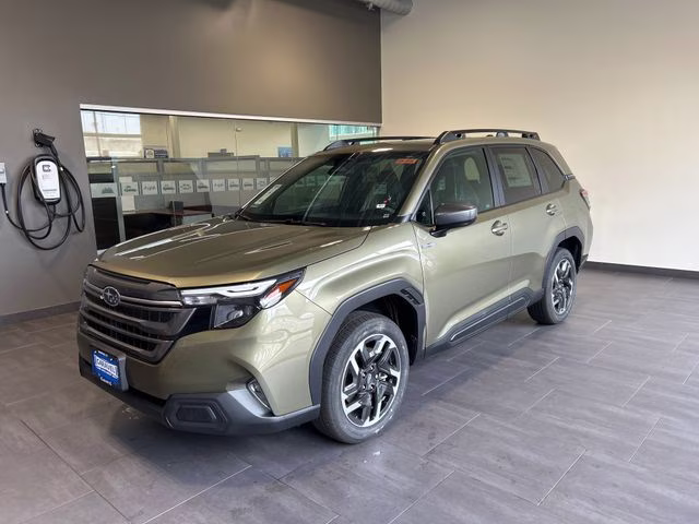 2026 Autumn Green Metallic Subaru Forester Premium Hybrid AWD SUV