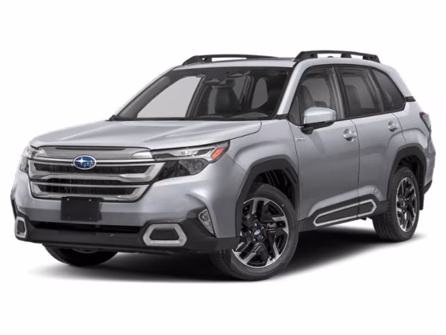 2026 Ice Silver Subaru Forester Limited Hybrid AWD SUV