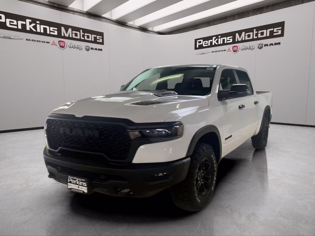 2026 Bright White Clearcoat Ram 1500 Rebel 4X4 Truck