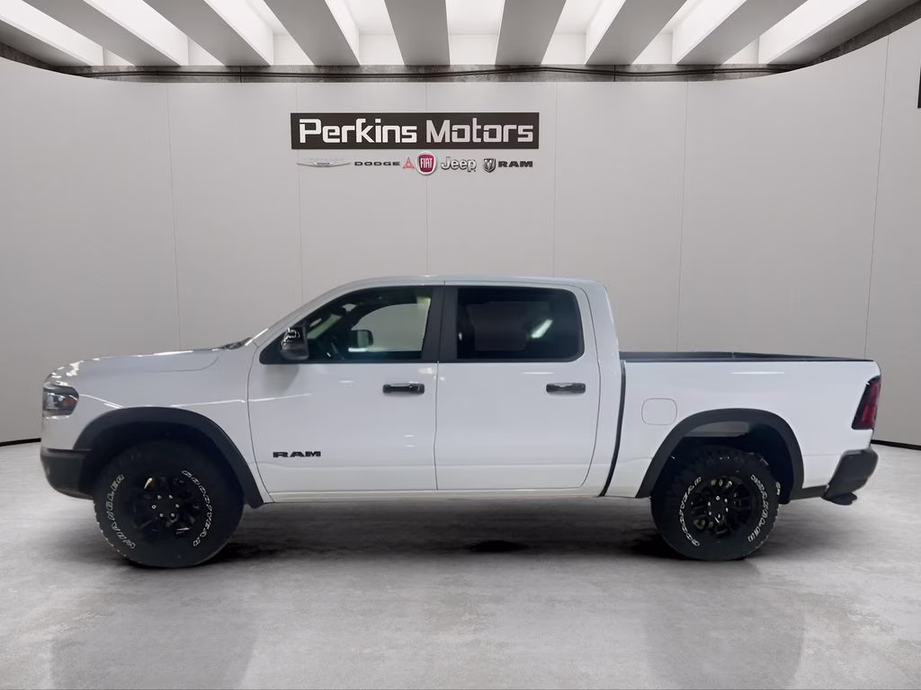 2026 Bright White Clearcoat Ram 1500 Rebel 4X4 Truck