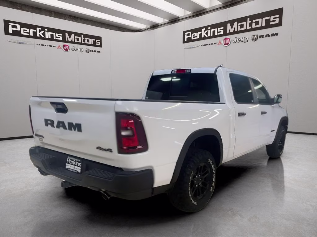2026 Bright White Clearcoat Ram 1500 Rebel 4X4 Truck
