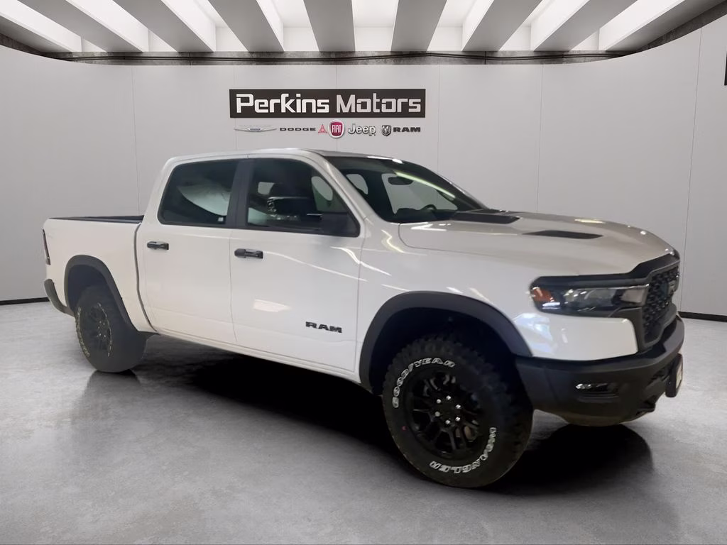 2026 Bright White Clearcoat Ram 1500 Rebel 4X4 Truck
