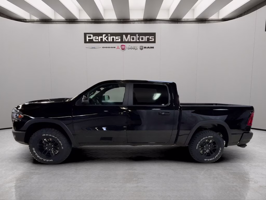 2026 Diamond Black Crystal Pearlcoat Ram 1500 Rebel 4X4 Truck