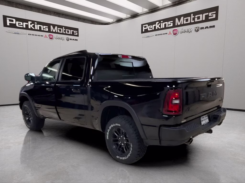2026 Diamond Black Crystal Pearlcoat Ram 1500 Rebel 4X4 Truck
