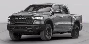 2026 Bright White Clear-Coat Exterior Paint Ram 1500 REBEL 4X4 Truck