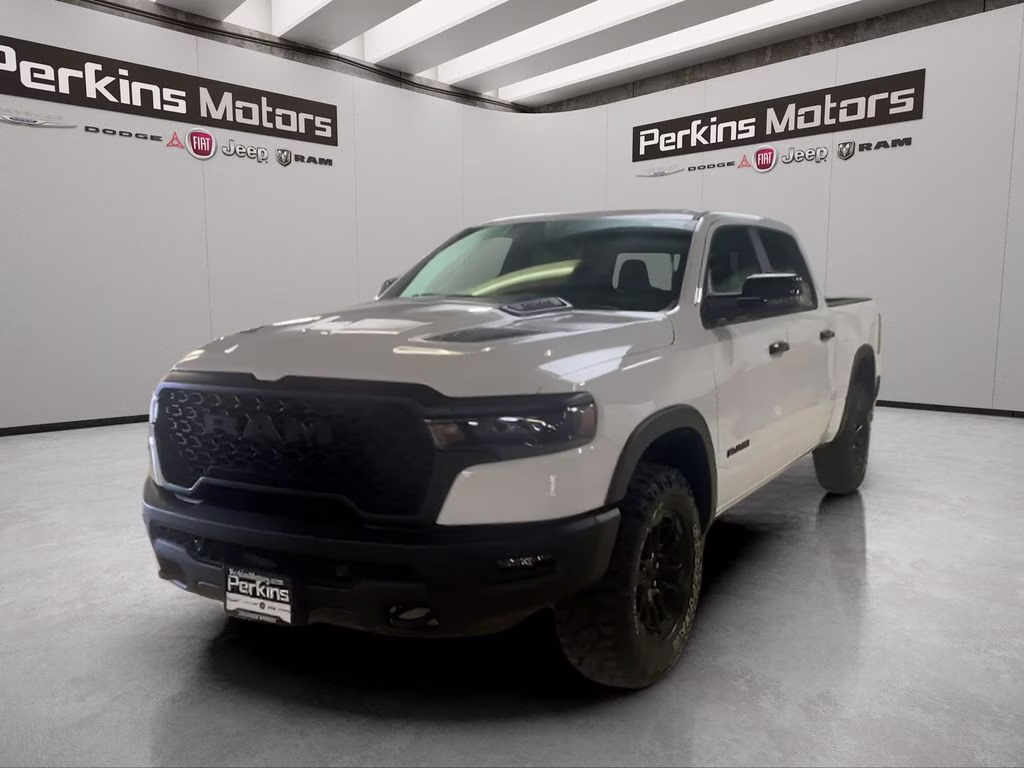 2026 Bright White Clearcoat Ram 1500 Rebel 4X4 Truck