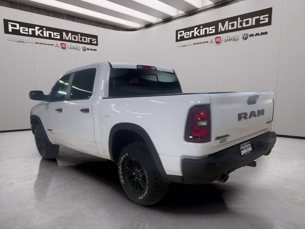 2026 Bright White Clearcoat Ram 1500 Rebel 4X4 Truck