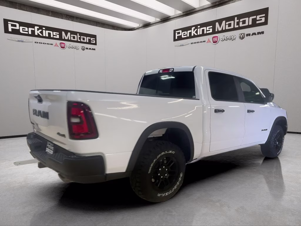 2026 Bright White Clearcoat Ram 1500 Rebel 4X4 Truck