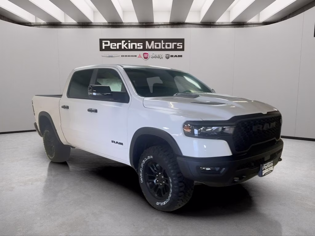 2026 Bright White Clearcoat Ram 1500 Rebel 4X4 Truck