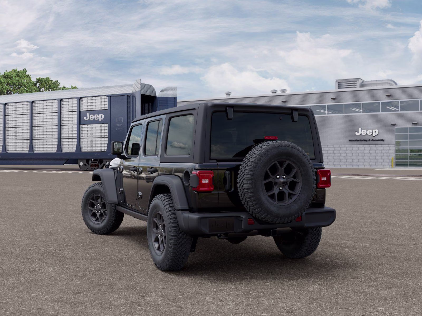 2026 Black Clearcoat Jeep Wrangler Willys 4X4 SUV
