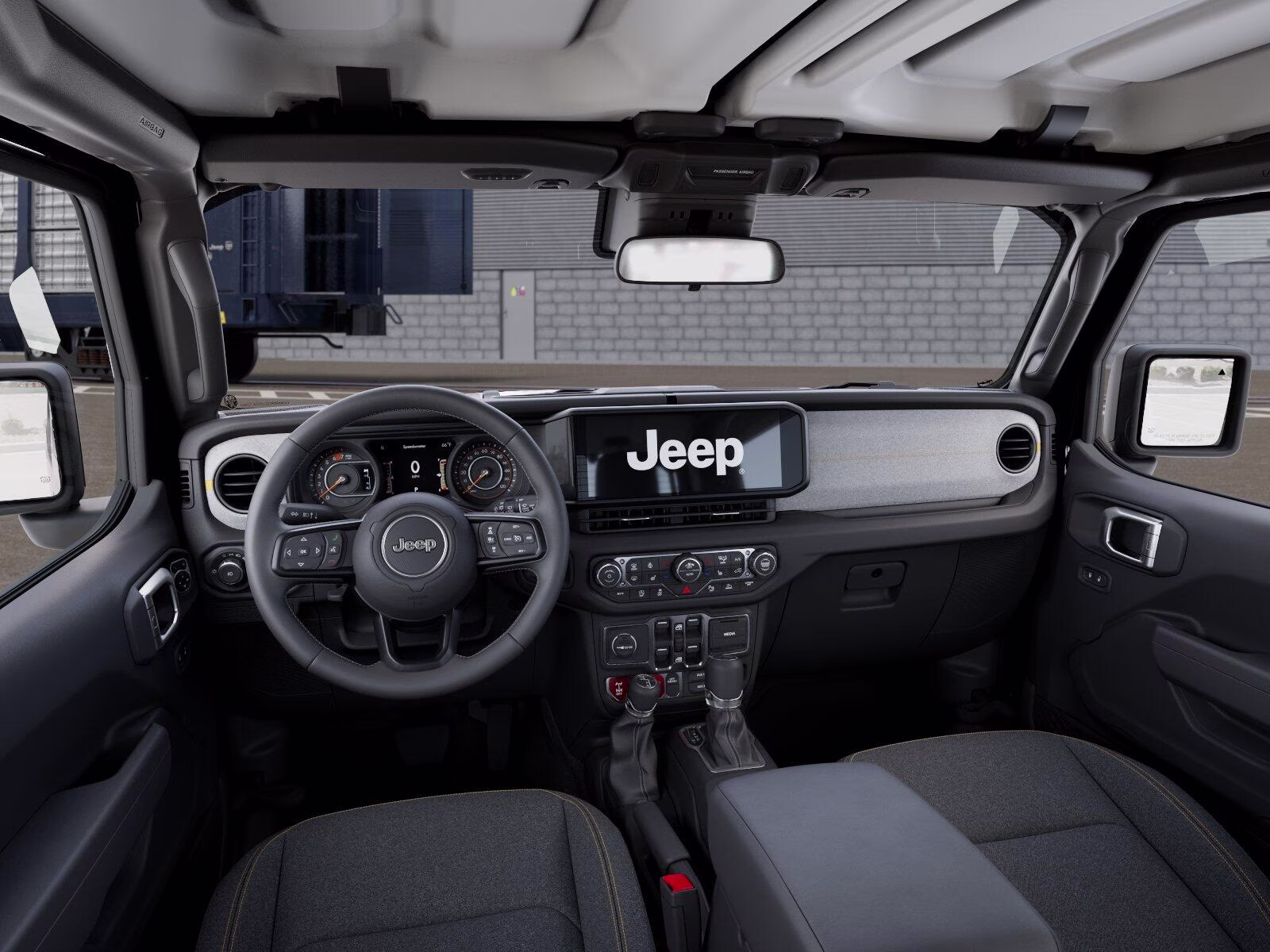 2026 Black Clear Coat Jeep Wrangler Wrangler 4-door Willys 4X4 4-door