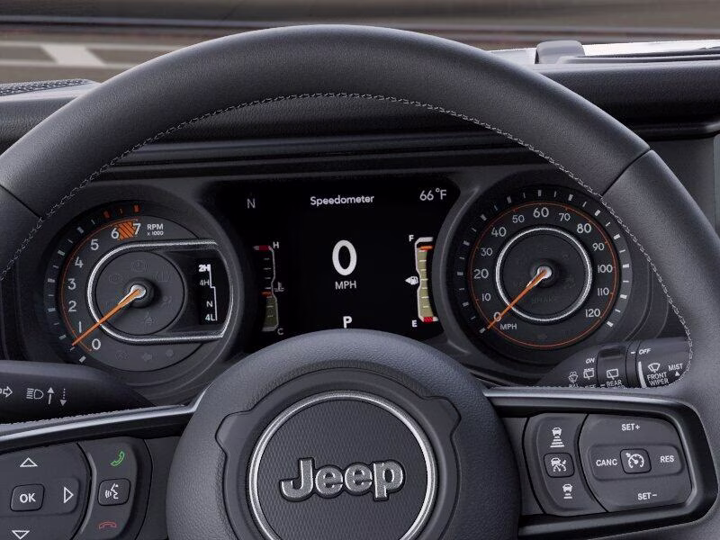 2026 Black Clear Coat Jeep Wrangler Wrangler 4-door Willys 4X4 4-door